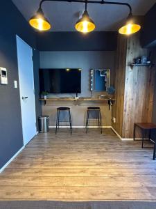 Nhà bếp/bếp nhỏ tại 最大7名宿泊 名古屋駅近地下鉄徒歩5分 2室貸し切り 無料wifi TypeC