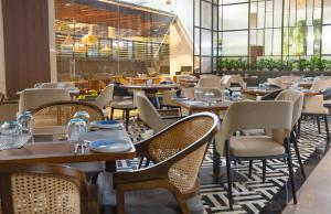 Restaurace v ubytování Yogi Executive, Navi Mumbai