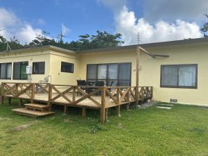 Zahrada ubytování 山頂のコテージオーシャンビュー今帰仁