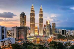 Γενική άποψη της πόλης Batu Caves ή θέα της πόλης από  αυτό το διαμέρισμα