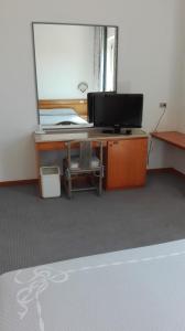 TV a/nebo společenská místnost v ubytování Hotel Excelsior