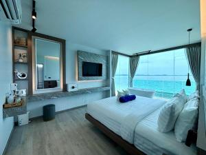 TV a/nebo společenská místnost v ubytování C smile samed resort