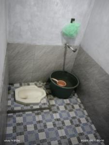 Koupelna v ubytování Saung Cigamea