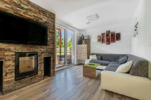 Posezení v ubytování Pool Villa Katja Kranjska Gora - Happy Rentals