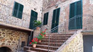 Un balcon sau o terasă la Dimora Tipica Toscana