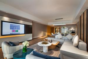 Χώρος καθιστικού στο Braira Jazan Hotel