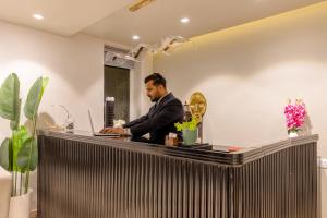 Επισκέπτες που μένουν στο BK Studio And Rooms Near Huda City Centre +99 φωτογραφίες