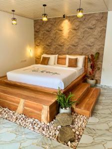 Ένα ή περισσότερα κρεβάτια σε δωμάτιο στο The Bliss Ella