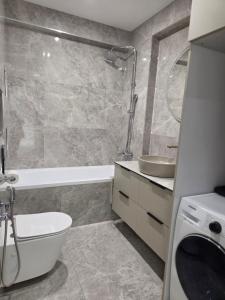 Ένα μπάνιο στο Air-Hotel Moldova