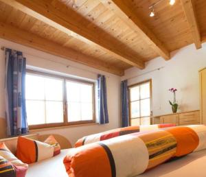 Ένα ή περισσότερα κρεβάτια σε δωμάτιο στο Apart Alpenjuwel