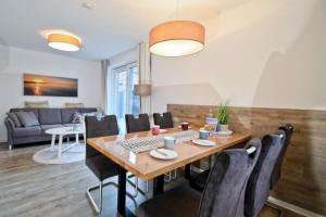 Χώρος καθιστικού στο Ferienhaus Kattekerhuus