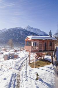 Příroda nedaleko luxury tent