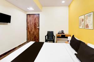 Μια τηλεόραση ή/και κέντρο ψυχαγωγίας στο Hotel O Boduppal