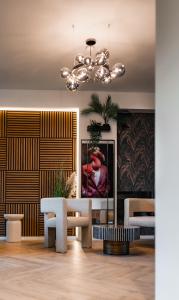 Et opholdsområde på Boutique Villa Vanilla