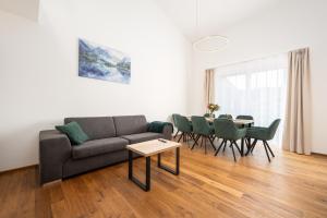 Χώρος καθιστικού στο Krkonošský šarm