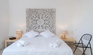 Ένα ή περισσότερα κρεβάτια σε δωμάτιο στο Casa 1