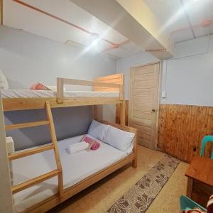 Postel nebo postele na pokoji v ubytování Baguio Tourist Cabin