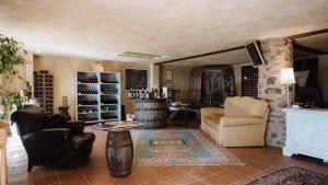 Posezení v ubytování Fattoria Di Corsignano