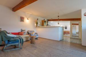 Kuchyň nebo kuchyňský kout v ubytování Appartement de charme en Ardèche