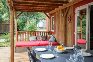 Zahrada ubytování Château de l'Hom