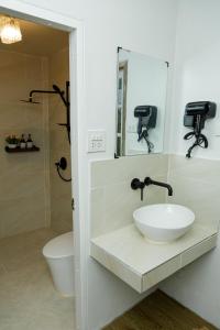 Vannituba majutusasutuses Rungarun Residence