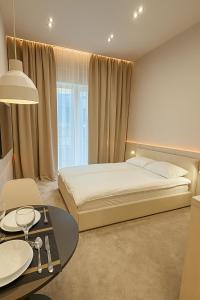 Postel nebo postele na pokoji v ubytování Luxury Apartments BUDAPEST 2 + 16 fotografií