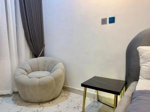 Χώρος καθιστικού στο 7th generation apartments