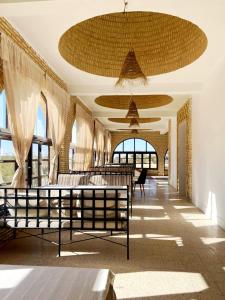 Postel nebo postele na pokoji v ubytování Elhamma Resort Studio