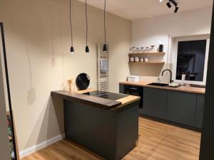 Kuchyň nebo kuchyňský kout v ubytování Domizil Frutania