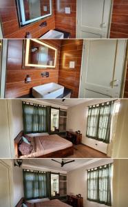 Postel nebo postele na pokoji v ubytování The Wallow Inn-Luxury Condo On Mussoorie Road