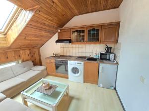 Η κουζίνα ή μικρή κουζίνα στο M5 Meridian Apartment