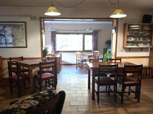 Χώρος καθιστικού στο Mitja Pensió Hostal Pastuira Vallter 10