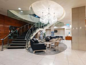 Posezení v ubytování Novotel Christchurch Cathedral Square