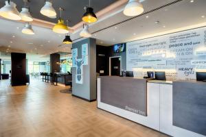 Vstupní hala nebo recepce v ubytování Premier Inn Berlin Airport