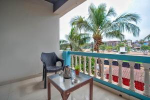 Balkón nebo terasa v ubytování baga beach see side