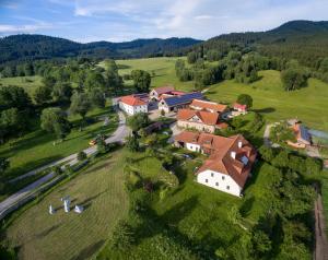 Příroda nedaleko bed and breakfast