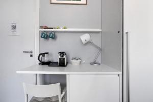 Η κουζίνα ή μικρή κουζίνα στο L'affittacamere di Evy