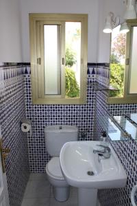 Koupelna v ubytování Villa Mercedes Peñoncillo