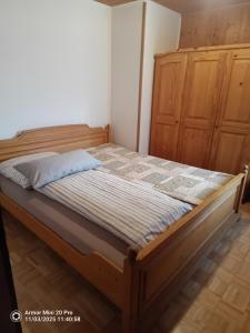 Postel nebo postele na pokoji v ubytování Haus Nähe Flughafen und Messe