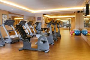 Spordikeskus ja/või sportimisvõimalused majutusasutuses Horizon Hotel