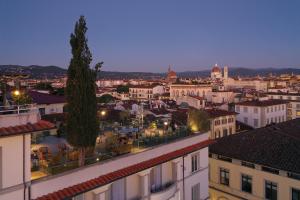 Nespecifikovaný výhled na destinaci Florencie nebo výhled na město při pohledu z hotelu