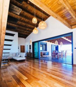 Voodi või voodid majutusasutuse La Case Bleue toas