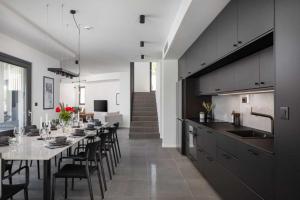 Kuchyň nebo kuchyňský kout v ubytování Bianco