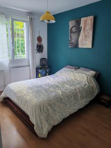 Postel nebo postele na pokoji v ubytování Cosy Coty