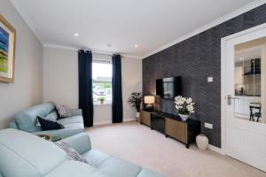 Χώρος καθιστικού στο High Street Retreat