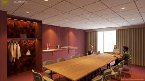 Οι επιχειρηματικές εγκαταστάσεις ή/και οι αίθουσες συνεδριάσεων στο Hampton by Hilton Bordeaux Merignac Airport