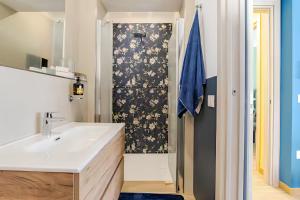 Ένα μπάνιο στο Pied-à-terre Casa Caterina