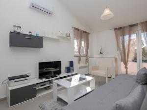 TV a/nebo společenská místnost v ubytování Charming Villa Nina with Pool