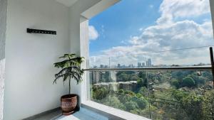 Balkón nebo terasa v ubytování Diamond Ivy Two Bedroom Apartment, Swimming pool, gym, workspace ,Wonderiss Homes Kileleshwa Living