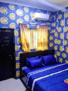 Postel nebo postele na pokoji v ubytování Short let apartments Lekki Ajah Lagos